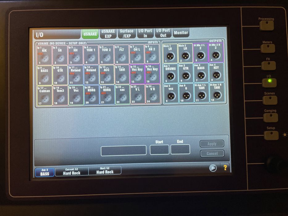 Mixer digital Allen & Heath GLD 80