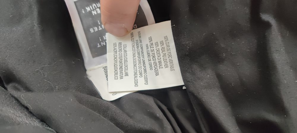 Geacă piele Leathertex