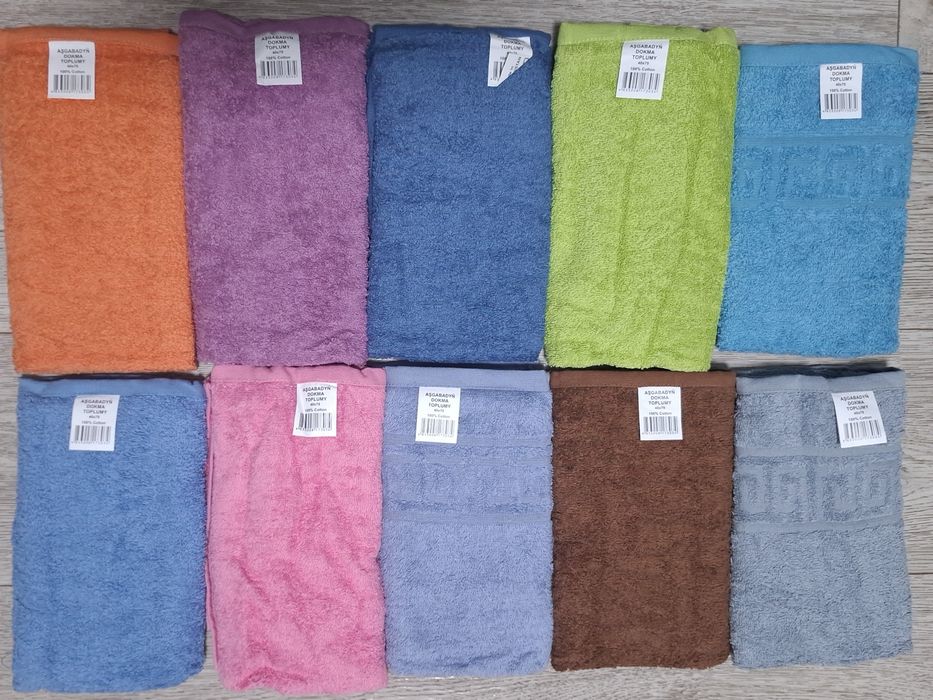 Полотенца лицевой, ручной, банный