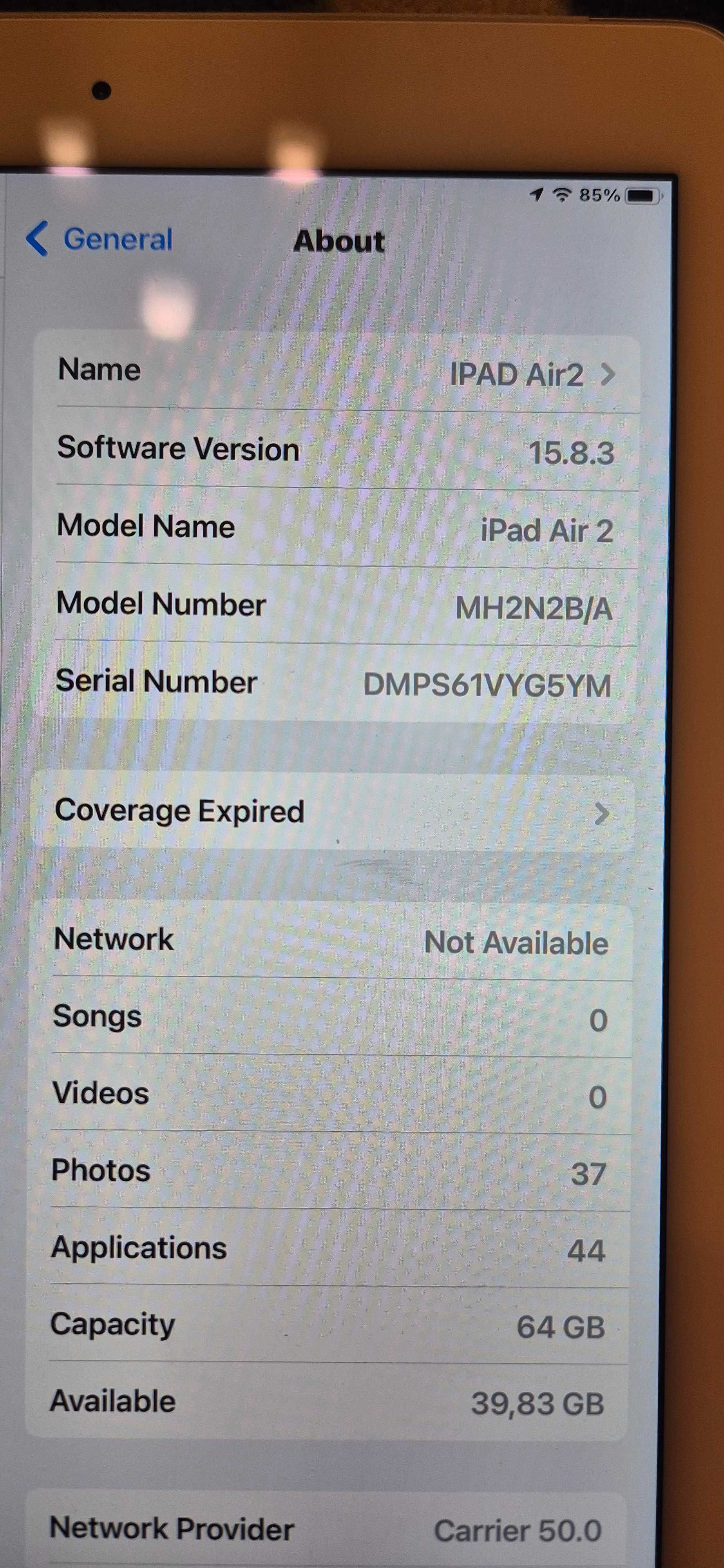 Iphone IPAD AIR2 64 GB Celular