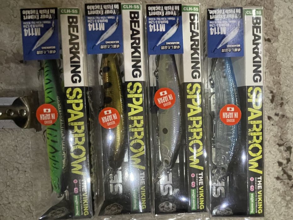 Воблери bearking sparow 115см 15г