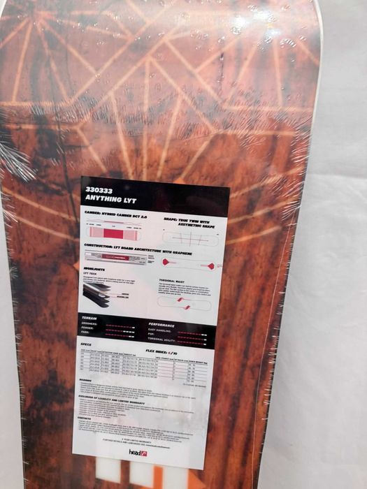Snowboard NOU Head Anything LYT 148cm Hybrid Camber 2.0 +legaturi Head