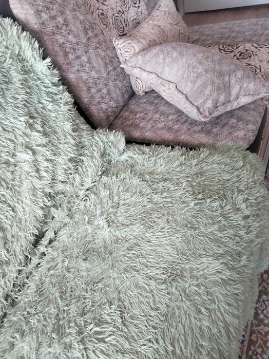 плед,покрывало, 2 накидки на кресло кровати