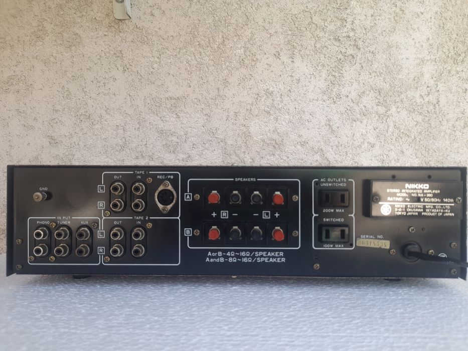 Nikko NA-360 amplificator audio  ( linie / instrumente )