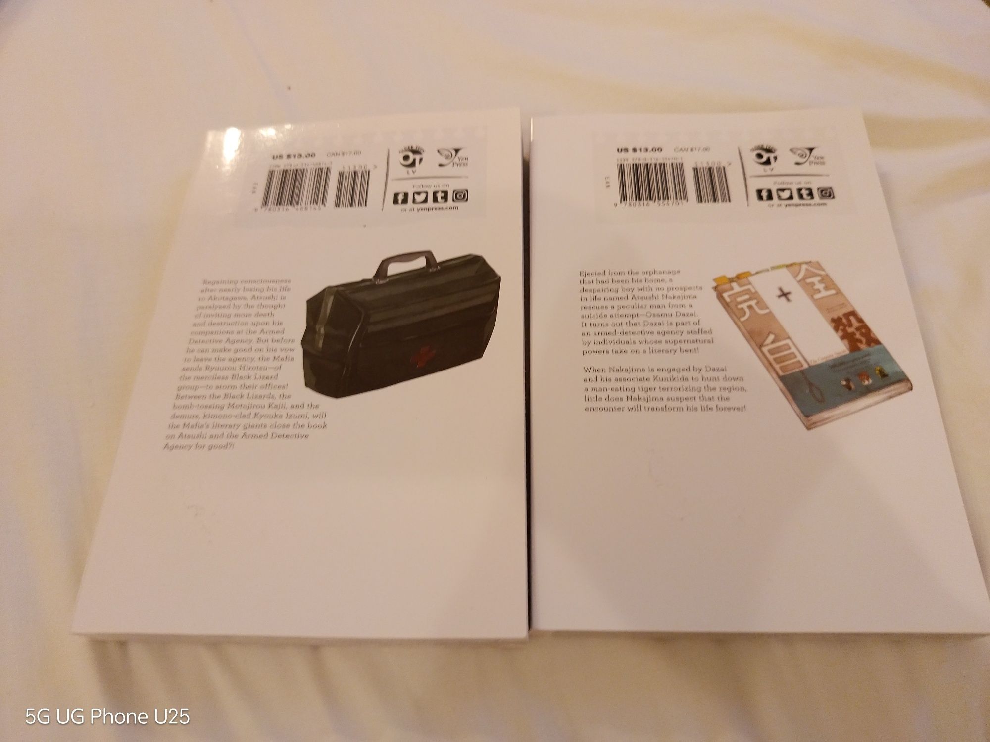 BSD/Bungo Stray Dogs manga (манга) vol. 1 & vol.2  2