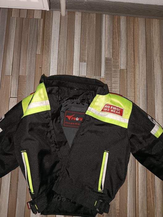 Geaca moto cu protecții copil 5 -6 ani