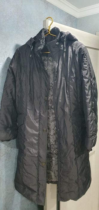 Женская парка 50-52 с капюшеном