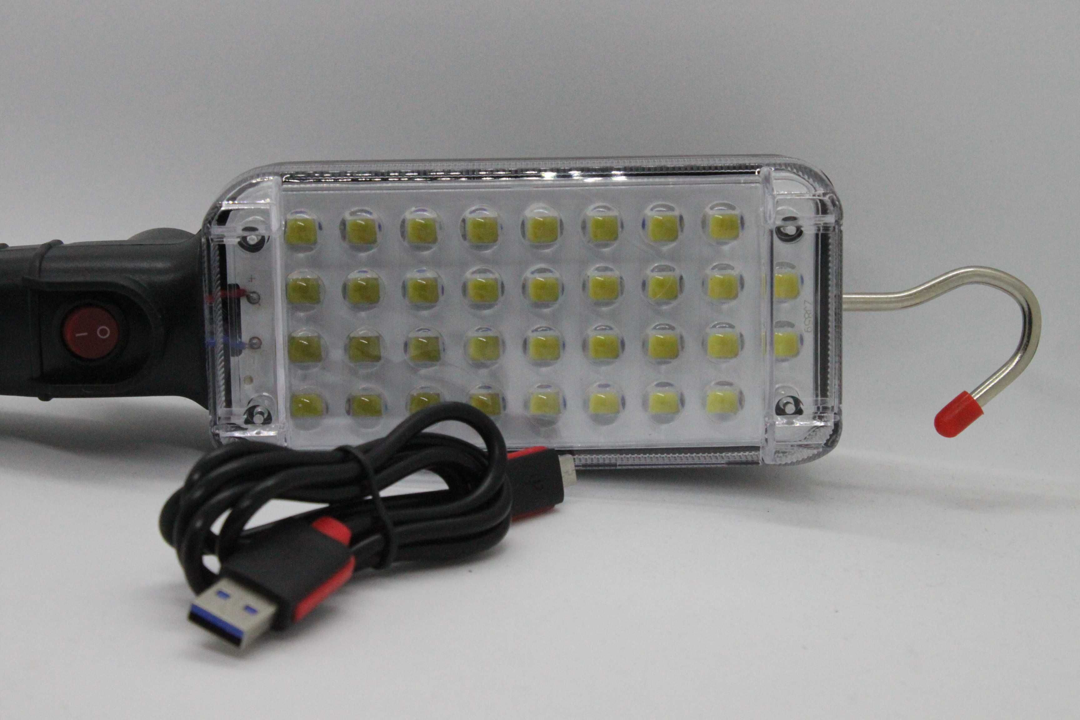 Lanterna cu LED / COB cu caralig si magnet reincarcabila 220V