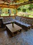 Vand mobilier gradina din paleti de lemn