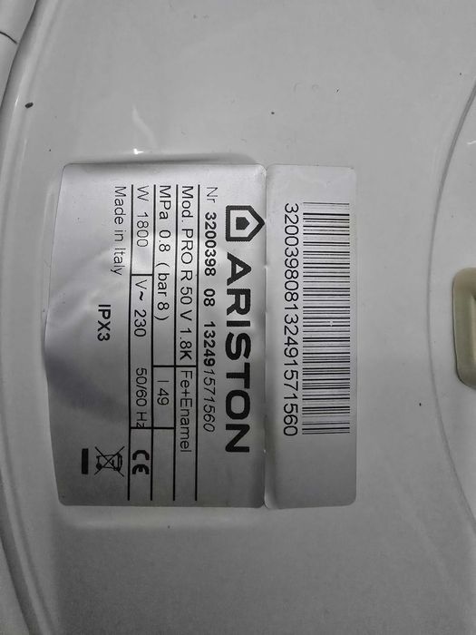 Boiler electric Ariston Pro R 50