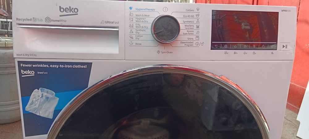 Mașină de spălat rufe Beko 9kg cu uscător