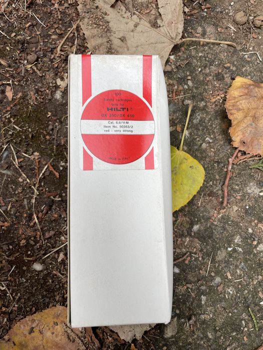 Нови заряди за Hilti DX600