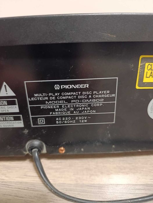 Pioneer pd dm802