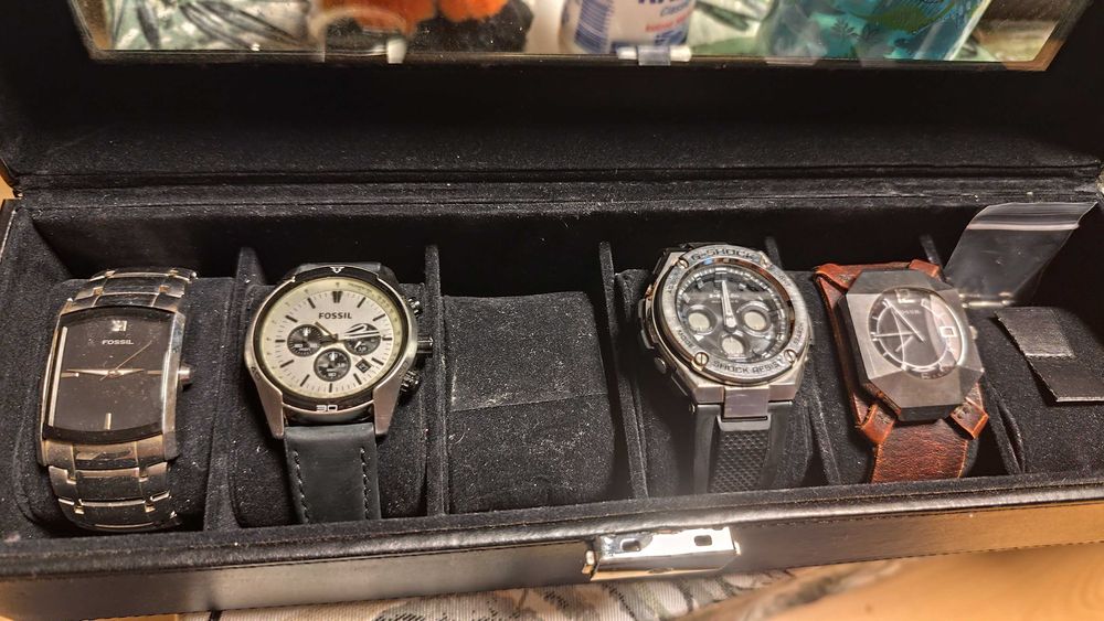 ПРОМОЦИЯ 10% намаление !! Мъжки Часовник Casio G-Shock  и Fossil