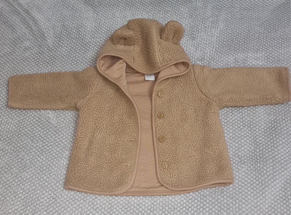 Jacheta pufoasa H&M unisex 4-6 luni