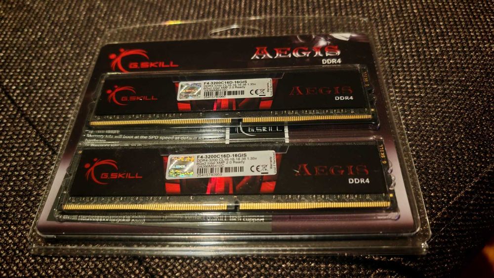 НОВА ! Рам памет G.SKILL Aegis 16GB (2x8GB) DDR4 3200MHz