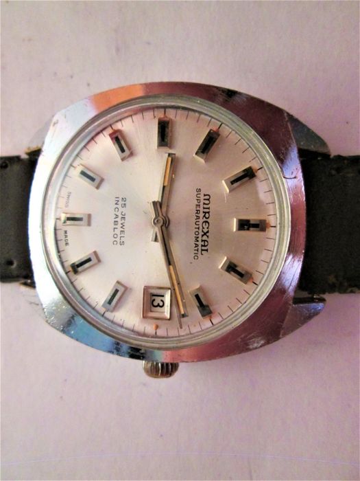 ceas Mirexal Superautomatic 25 jewels ,incabloc, Swis made, an 1981