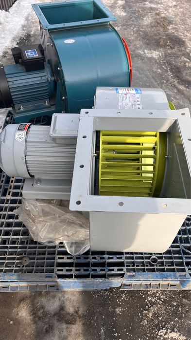 Вытяжка радиальная, улитка