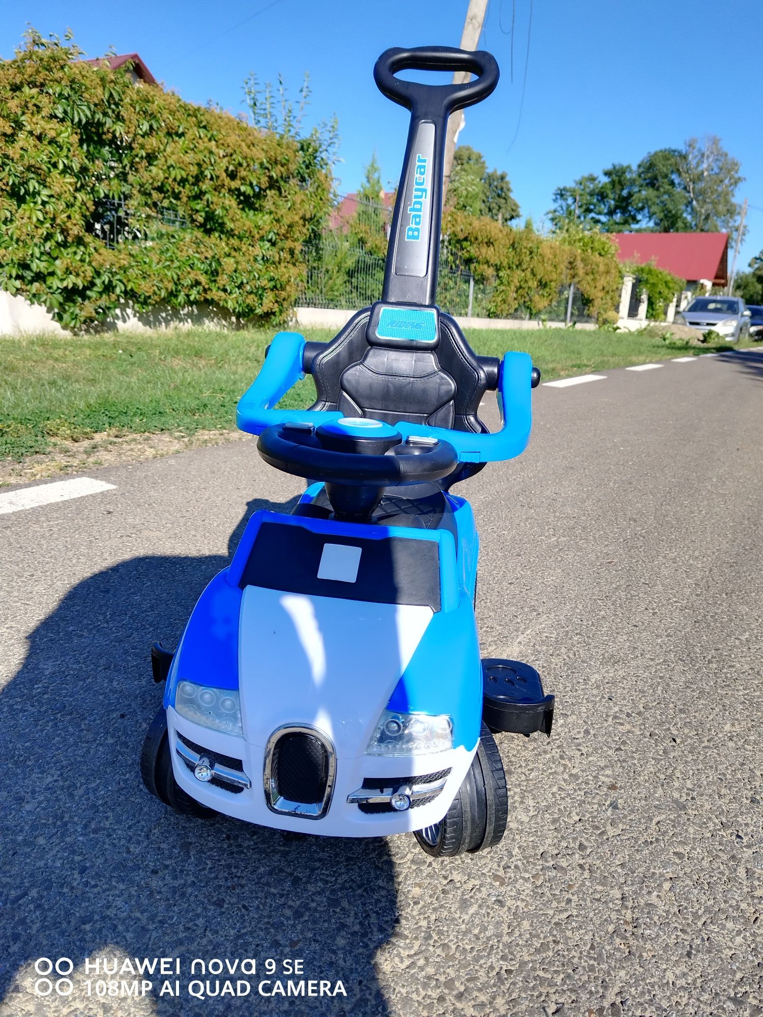 Mașinuța copii doua moduri