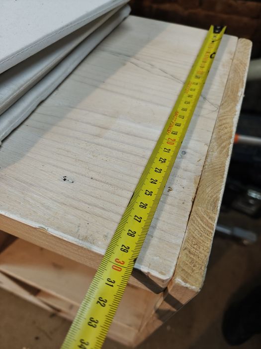 Dulap cube cu cuburi de lemn masiv