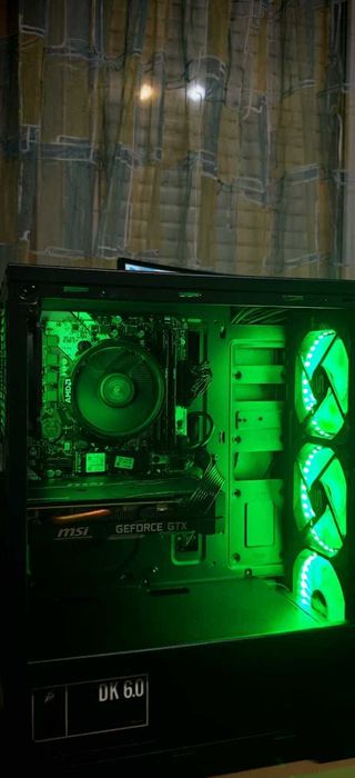 Продавам Гейм РС R5 5500/16Gb/250Gb SSD+1TB HDD/MSI GTX 1600TI/Гаранци