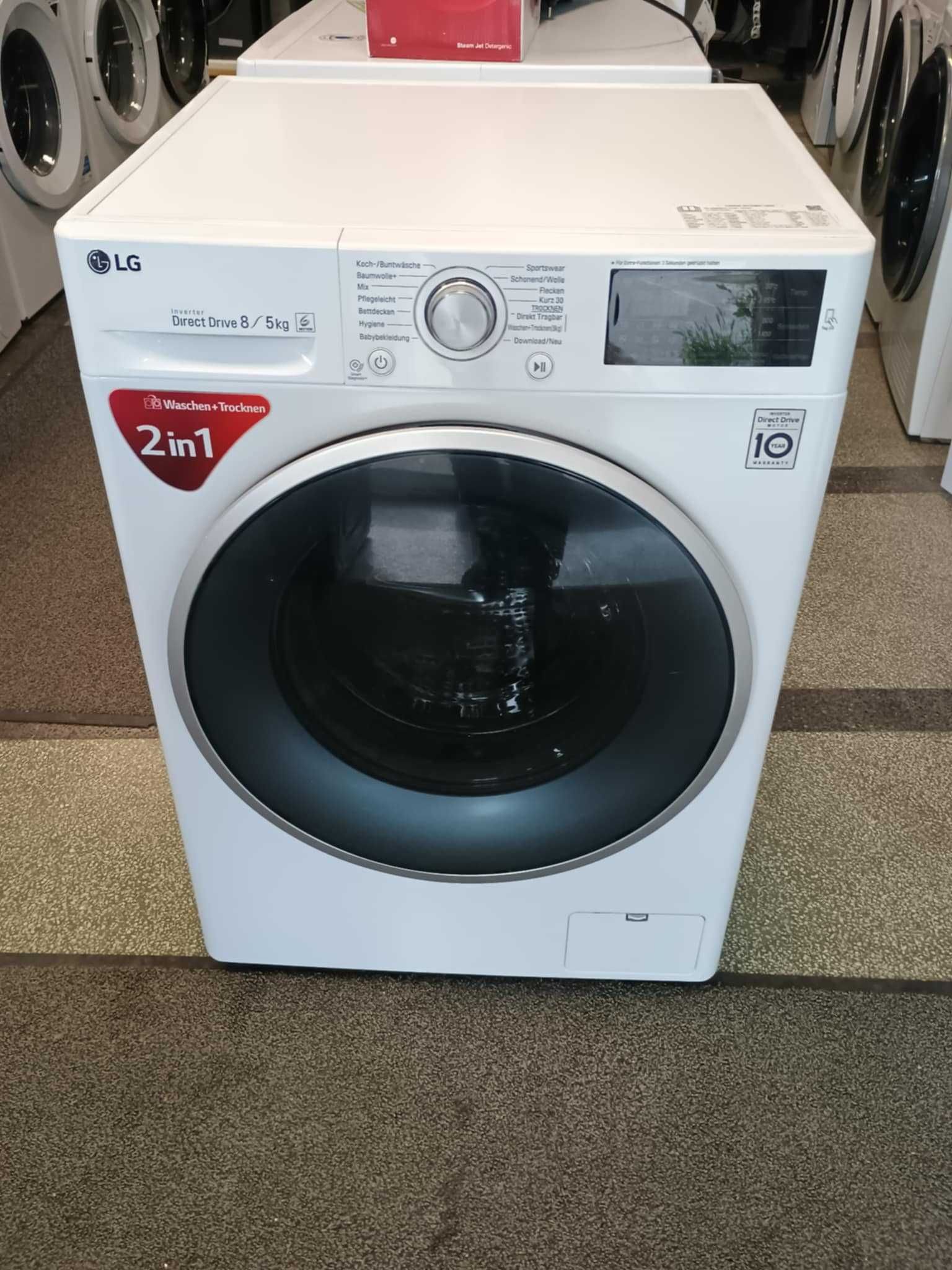 Комбинирана Пералня със сушилня LG-ЛГ 8/5 кг 1400 об/мин Direct Drive