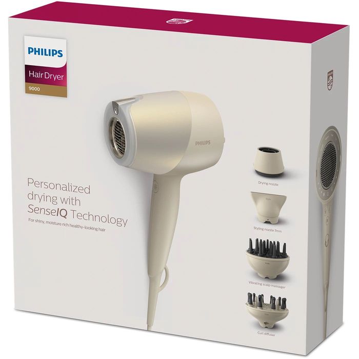 Сешоар Philips Prestige 9000 series със SenseIQ (BHD829/00)