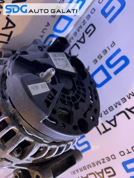 Alternator 120A Audi A6 C5 2.0 16V 2001 - 2005 Cod 06B903016P 0124515059