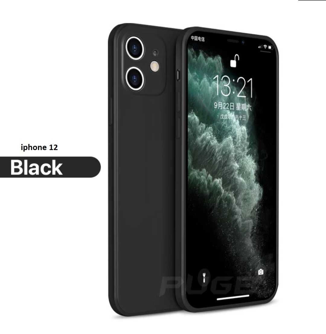 Husa Slim iPhone 12 . Pro . Mini . 12 Pro Max cu Protectie Camera