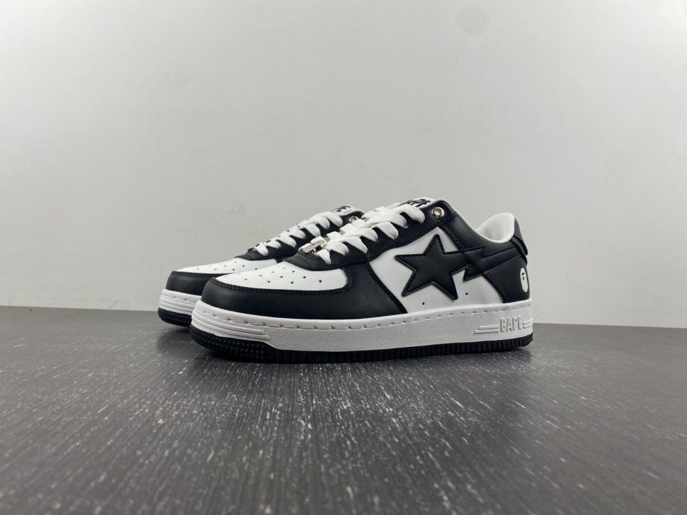 A Bathing Ape Bape Sta White Black