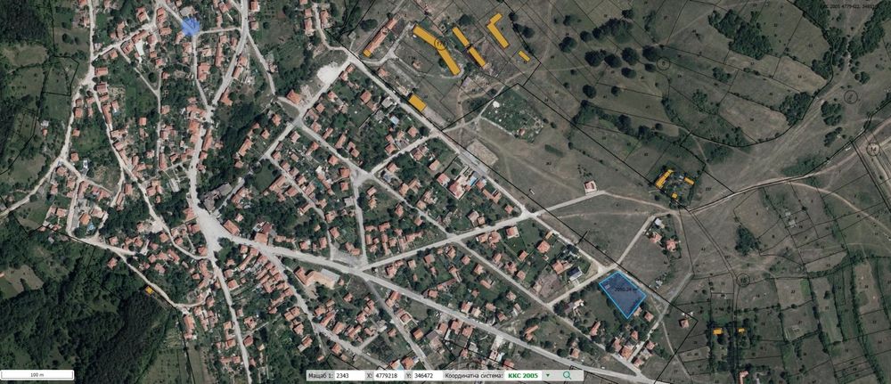 Продава се парцел в регулация в китното село Челопек