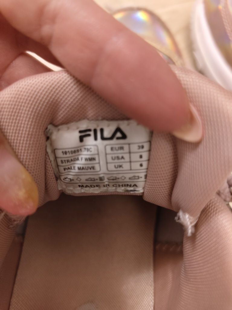 Сникърси FILA Strada F Wmn Розов
