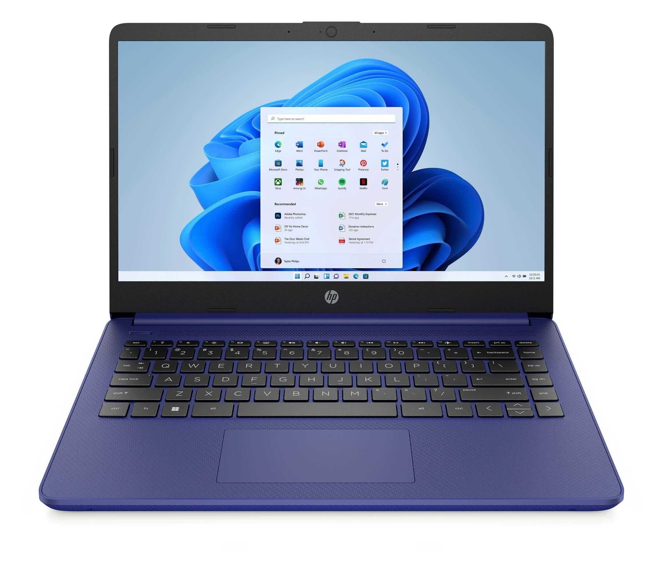 Ноутбук Hp Laptop 14 Intel N4120/64Gb eMMC/8Gb DDR4/14" HD