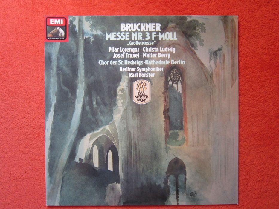 vinil Bruckner‎ in latina Grosse Messe 1962 vers.orig.