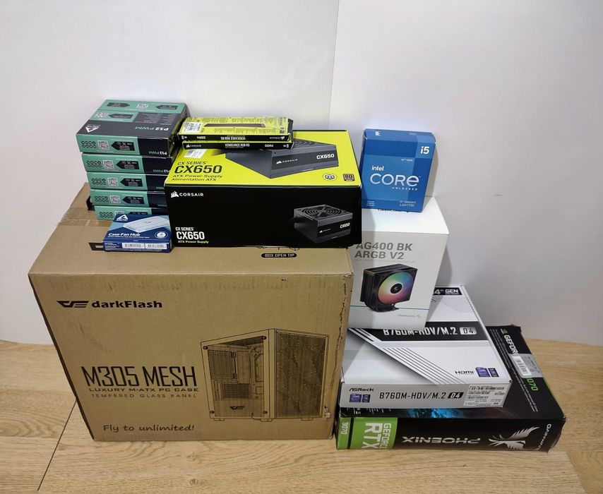 Pc gaming rtx 3070, i5 12600kf