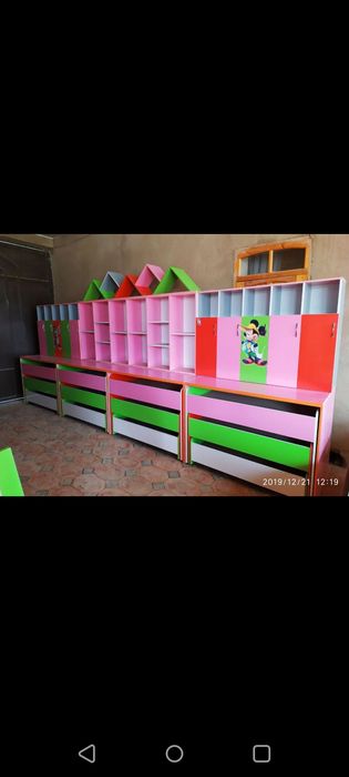 Bolajonlar uchun mebellar bogʼchalar uchun dars stollari  qilamiz