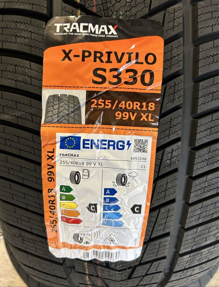 Зимен спорт пакет TRACMAX 225/45R18 95V XL 255/40R18 99V XL HOB DOT
