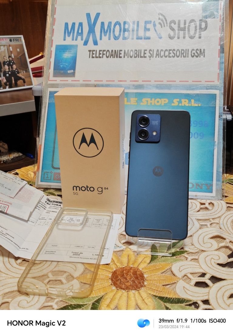 Motorola Moto G84 -5G 256 GB Midnight Blue / Factura si Garanție