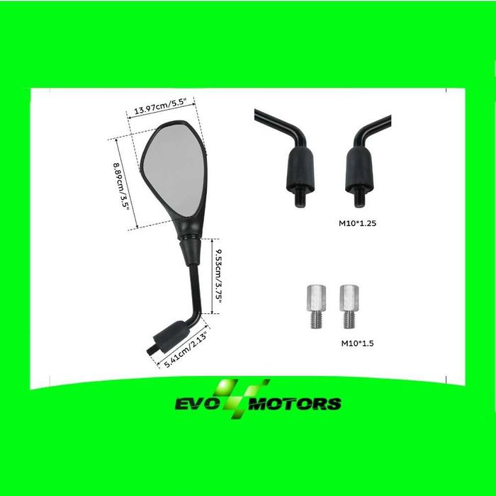 Set oglinzi M10 SUZUKI GSR SV BANDIT1250 BMW R1200GS A1249