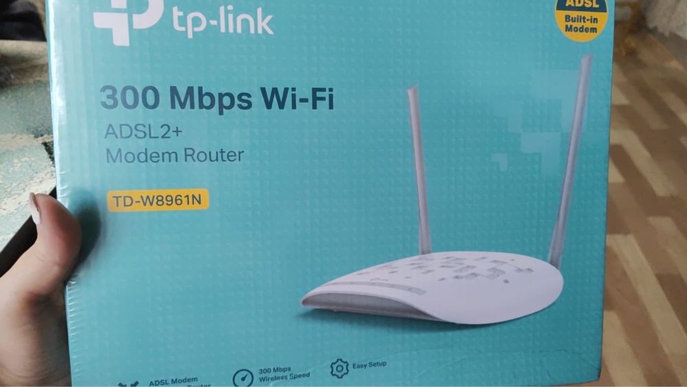 Абсолютно новый роутер