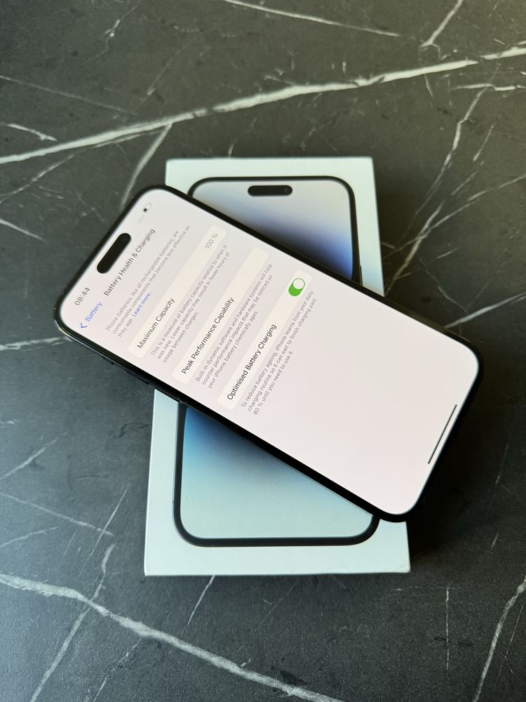 IPhone 14 Pro Max 256 GB Space Black 100% Батерия