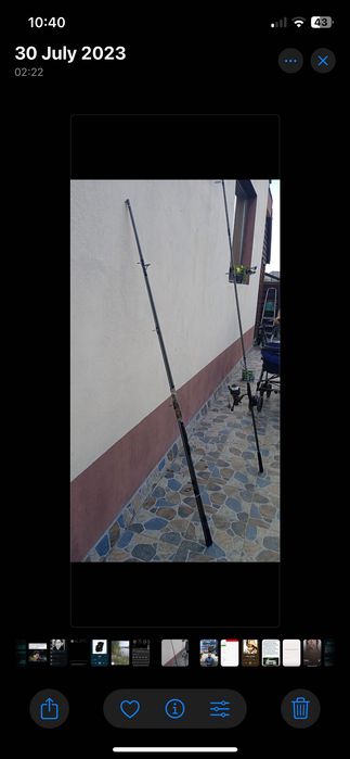 Lansete pentru pescuit 3.60 metri din două bucăți!