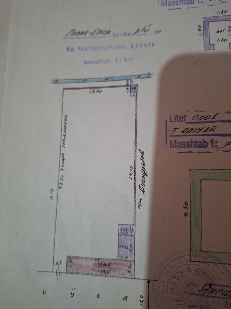 Yangiyo'l Samarqand mahallasida 10 sotix hovli