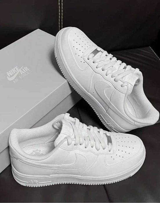 *PROMOTIE* Nike Air Force 1 Low Triple White - verificare colet