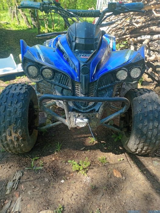 ATV 125cc jrh are o janta ruptă și îi trebuie baterie nouă