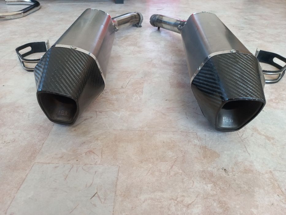 Suzuki Hayabusa Ауспуси Yoshimura Heptha Force Генерация