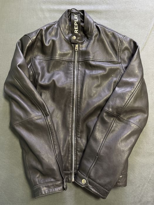 Мъжко кожено яке REPLAY
