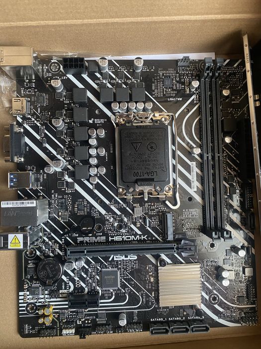 placa de baza asus prime h610m-k socket 1700