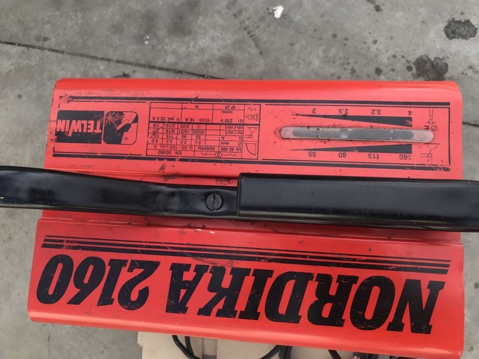 Aparat Sudura Telwin Nordika 2160 160A 2-4 mm Monofazat