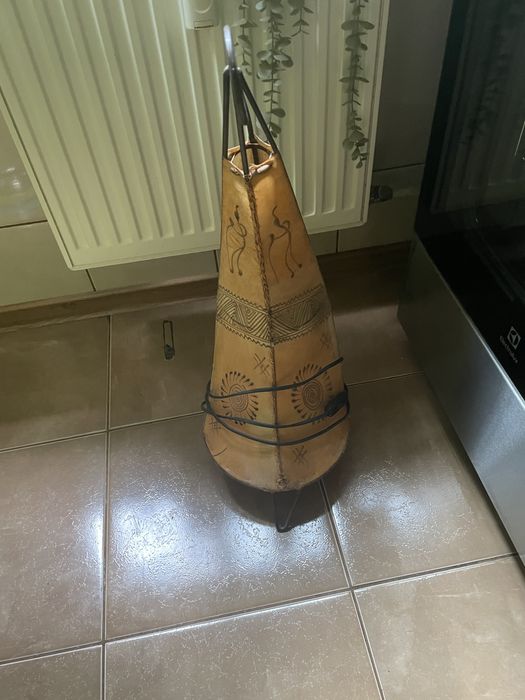 Lampa veche fier forjat